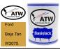 Preview: Ford, Baja Tan, W3075: 1L Lackdose, von ATW Autoteile West.